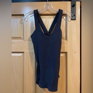 Alo M Airbrush Black Tank (like new!)